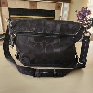 Coach Black Messenger Crossbody Bag